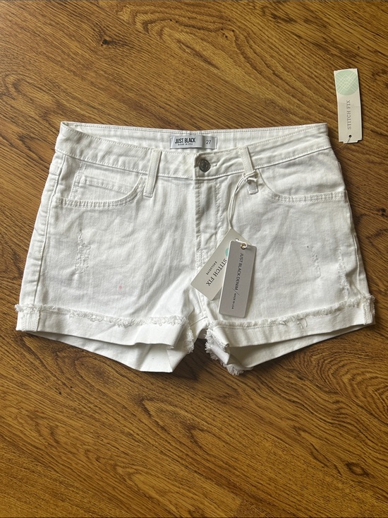Just Black Pants - Stitch Fix Denim Shorts